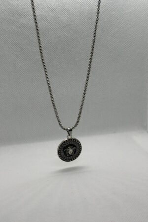 Medusa Noir Pendant