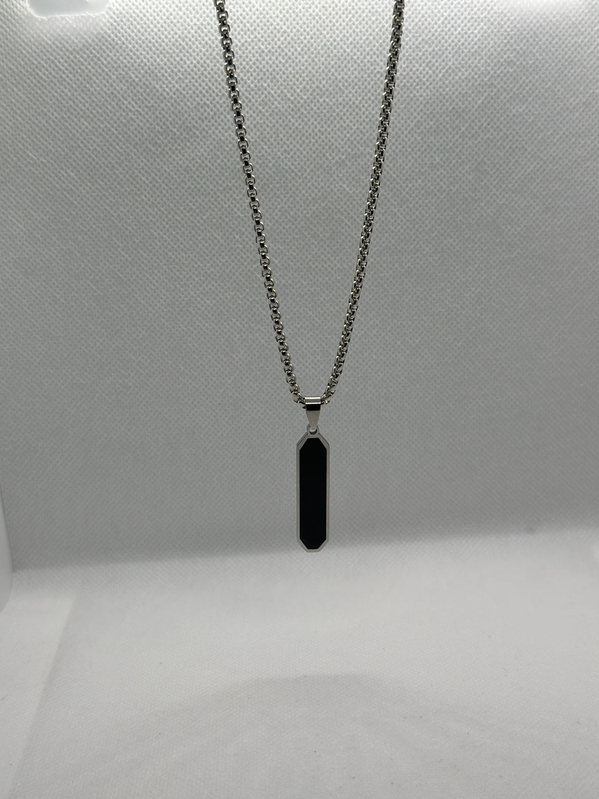 Obsidian Bar Pendant