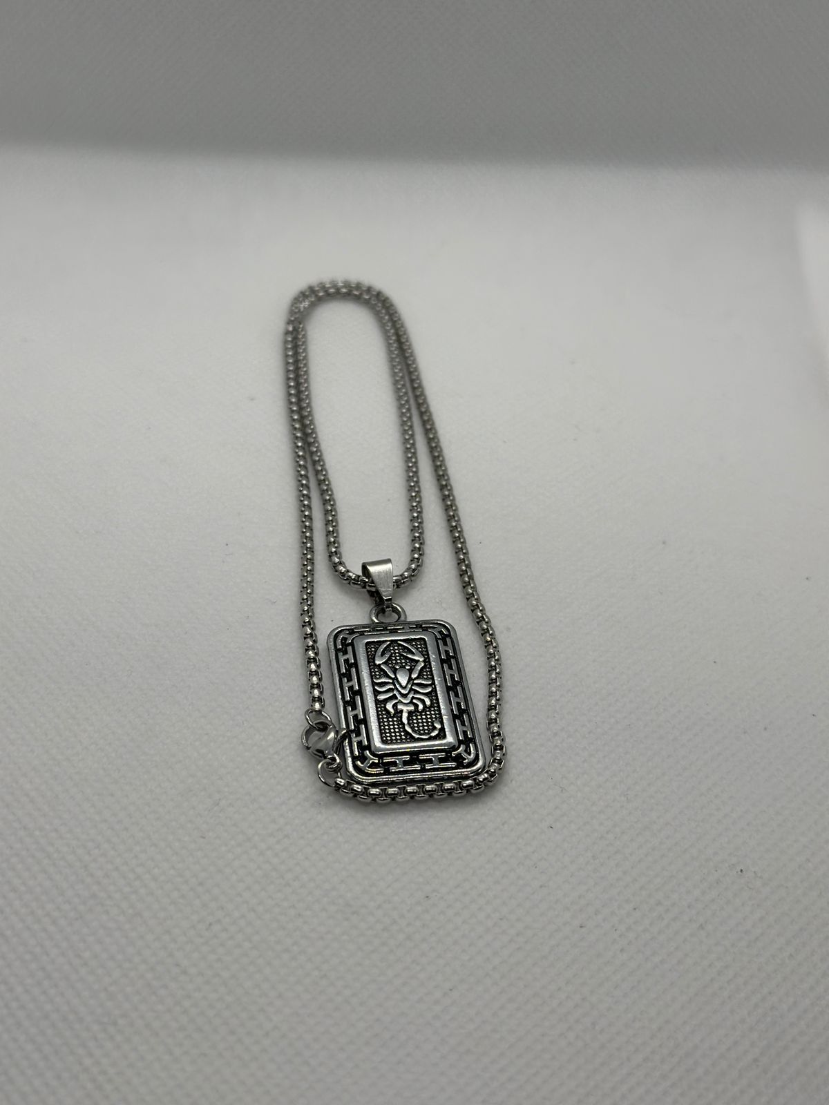 Scorpion Noir Pendant